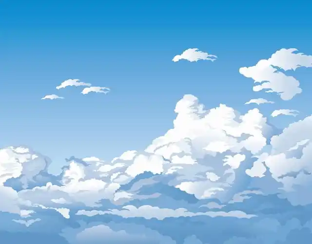 周五福利 | 漫画风天空素材合集今天小意分享的是动漫风天空素材包