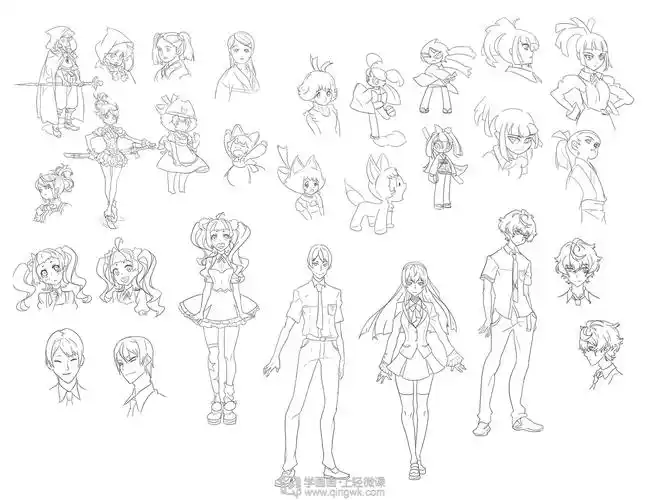 透视解析之二次元线稿