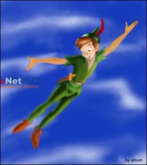 鼠绘迪士尼经典卡通角色之小飞侠