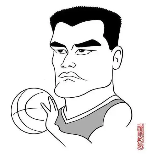 漫画家笔下的明星漫像(张砚钧 作品)