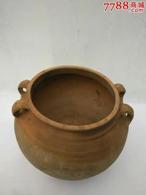 四系红陶瓦罐