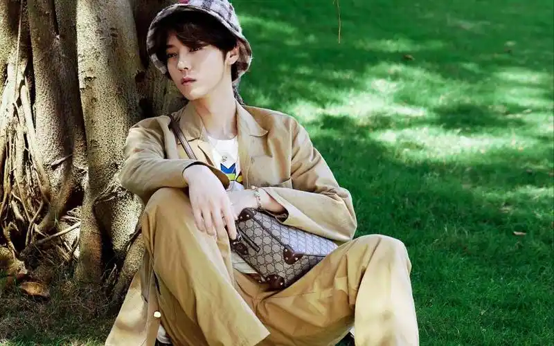 鹿晗夏日文艺帅气俊朗阳光迷人写真,高清壁纸图片,大陆明星-回车桌面