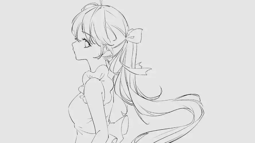 板绘教程丨教你一招画好二次元动漫小姐姐!今天你学会了吗?