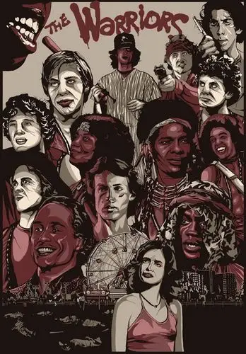 003 the warriors - michael beck crime action classic movie 14"