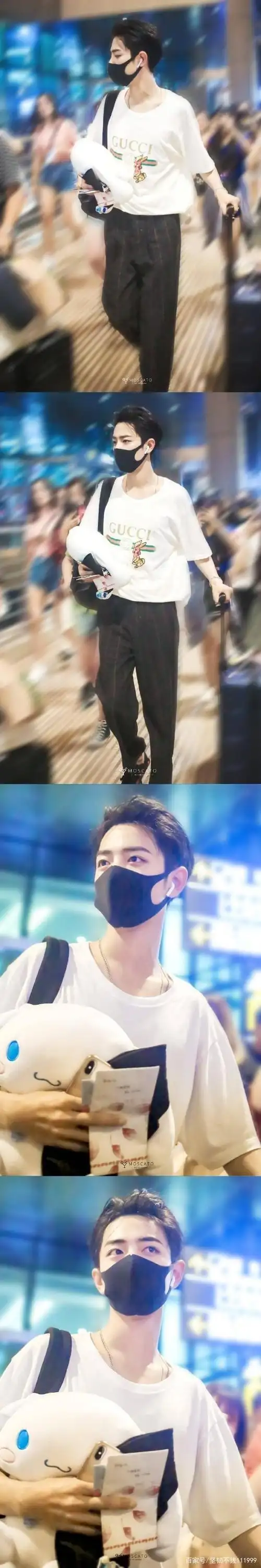 肖战大背头机场神话,留下永恒的俊美传说