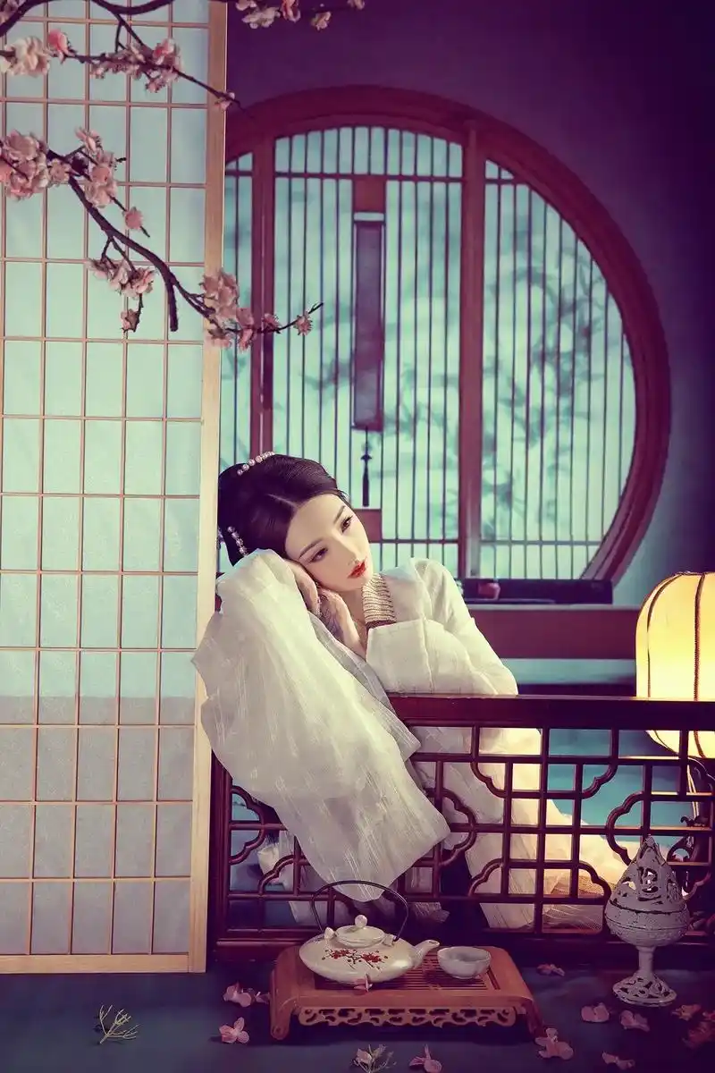 满满故事感的,清冷风古风写真.#国风古韵 #氛围感 #古风摄 - 抖音