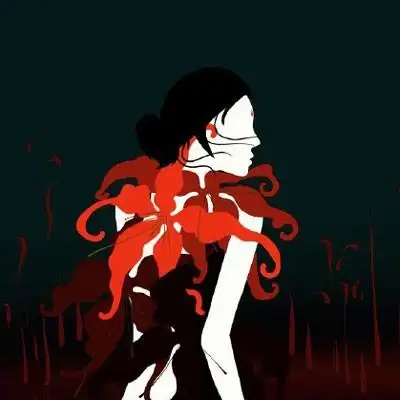 彼岸花头像女生唯美图片彼岸花系列冷酷女孩