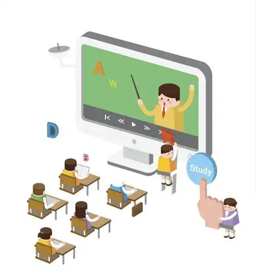 创建课程,包括:设置教学,直播环节,互动环节,上传微课,图文材料,练习