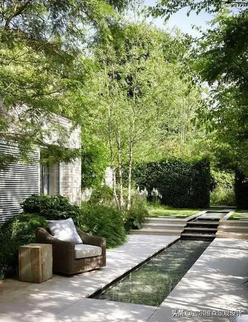 园林绿化40个美丽花园当现代设计嫁给庭院景观