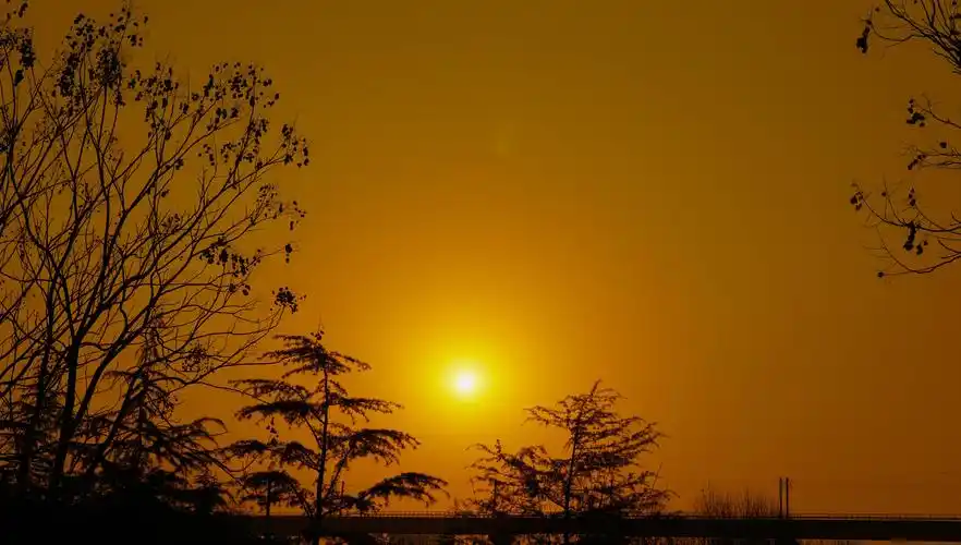 落日黄昏浪漫迷人景色4096x2160分辨率查看