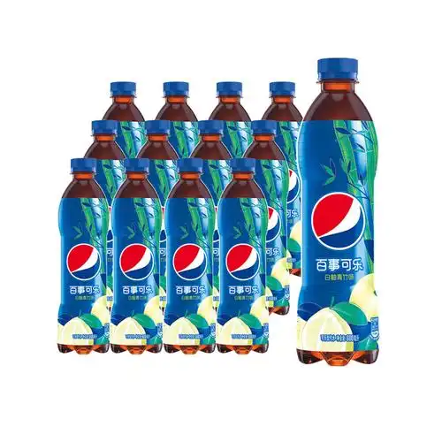 百事可乐新品太汽系列白柚青竹口味600ml12瓶整箱碳酸饮料