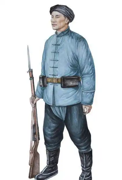 清末清军的种类及军服_北洋海军_西方_中国军团