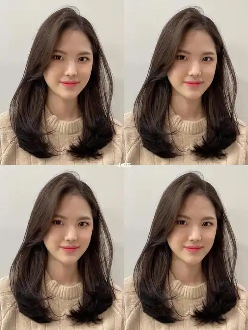 烫发91适合生活日常|||2022年很火的自然纹理气垫烫发型中长发烫发