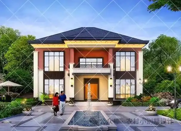 22套二层农村自建房推荐造型简约耐看颜值高16万起建二层别墅