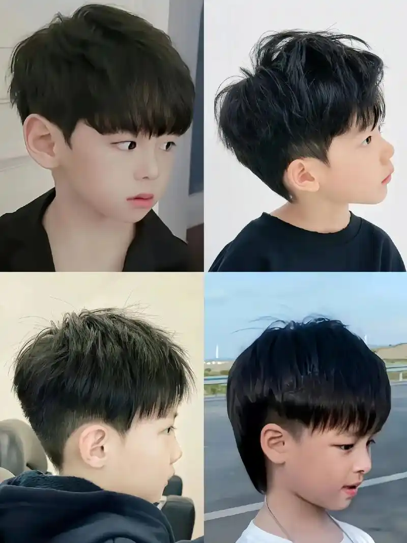 阳光男孩发型来啦!快过年了,还没拿定主意剪什么发型吗?这个看 - 抖音