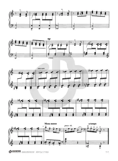 托卡塔(广东省音协新编钢琴考级7级)