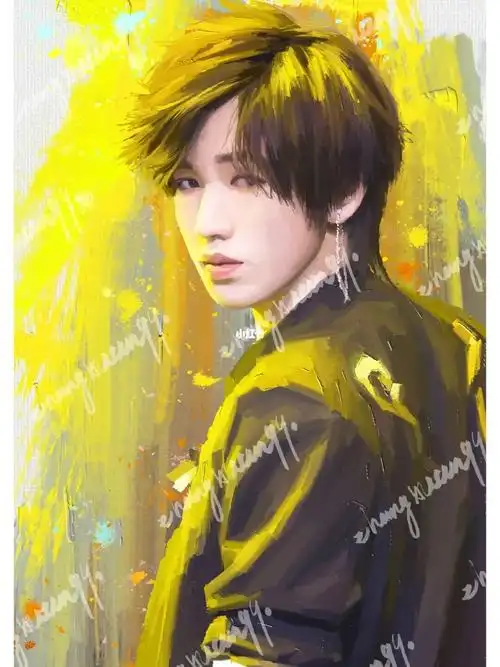 画一画宋亚轩一个发光的男孩