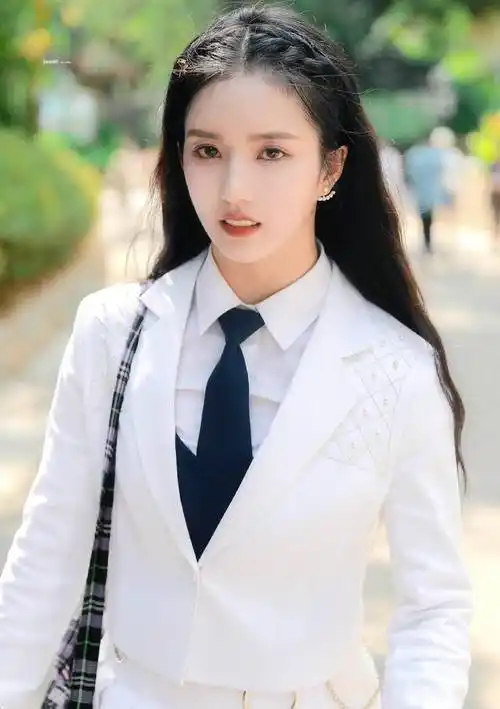 拥有天使般面孔和完美身材的时尚时尚美少女刘些宁美图精选_act_组合