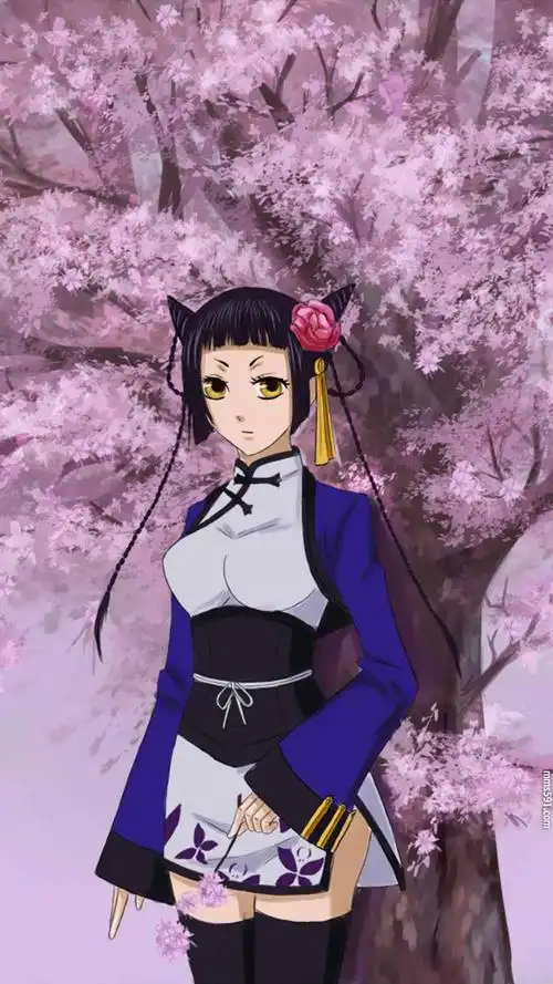 黑执事动漫人物长辫子的蓝猫ranmao手机壁纸图片集(7)