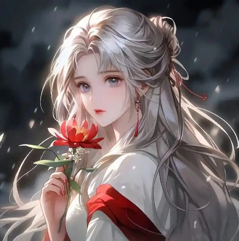 插画古风闺蜜头像 676767#乐享周末分享吧