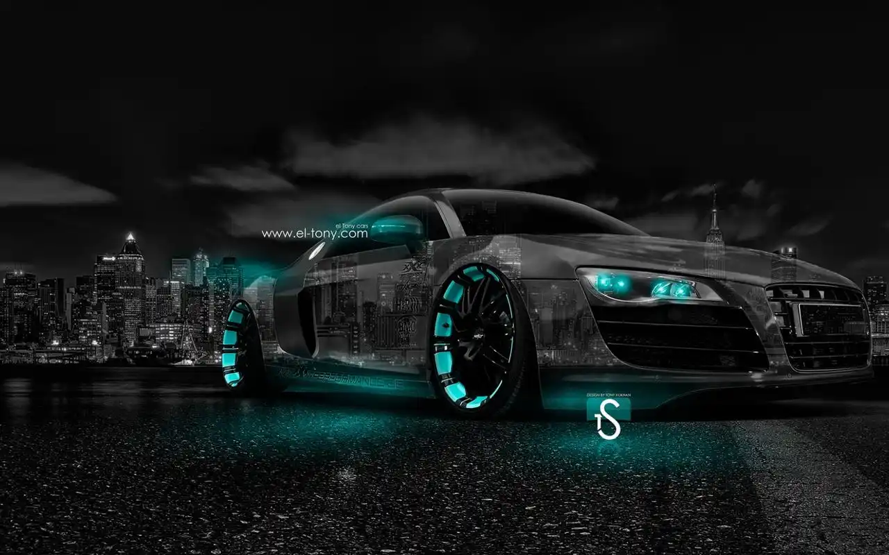 高清汽车图片合集奥迪超跑r8电脑桌面壁纸下载第二辑