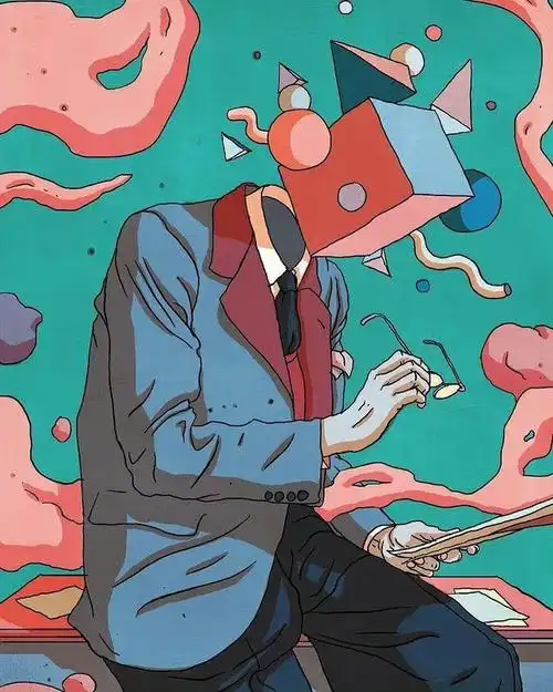 超现实主义插画olivierbonhomme