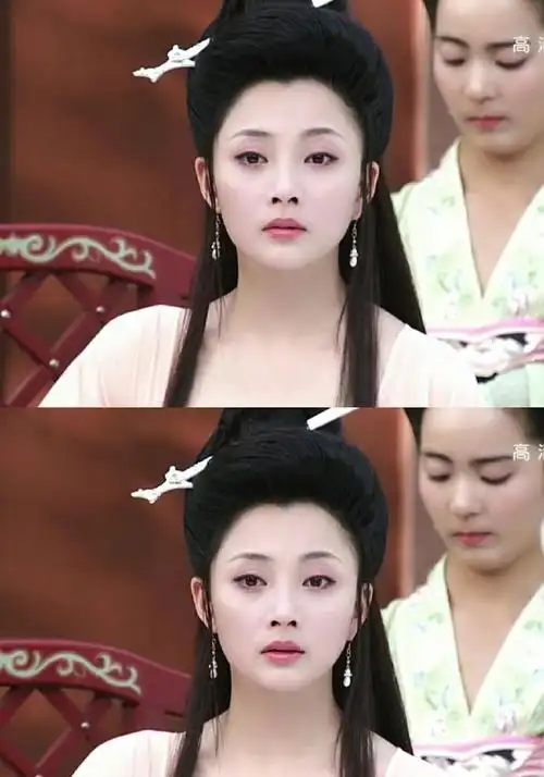 《杨贵妃秘史》殷桃十个造型,第六素雅,第八粉嫩!