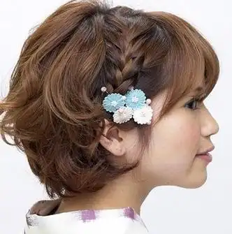 喜欢短发的你,夏天如何扎头发?