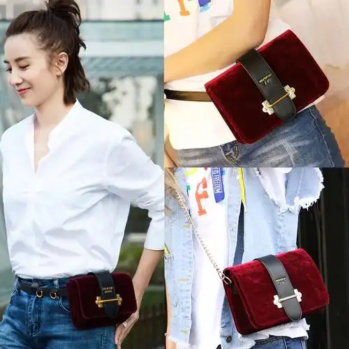 宋佳同款包包女2017新款