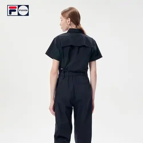 连体filafusion斐乐潮牌女装2021秋季新款街头运动套装