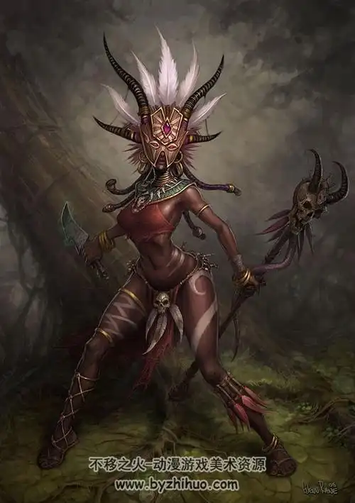 暗黑破坏神3角色图集45p