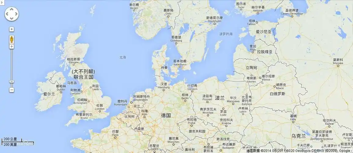 丹麦在欧洲位置