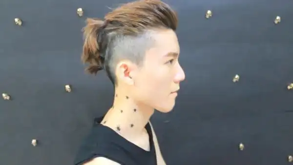 男生无鬓角发型扎法效果图 无鬓角发型,无鬓角