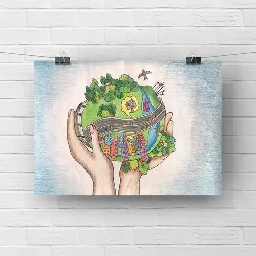 下六学校"第九届体育艺术节"现场绘画比赛 - 美篇