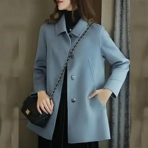 9反季清仓超轻薄羽绒服女士双面穿短款连帽大码女装便携两面穿外套已