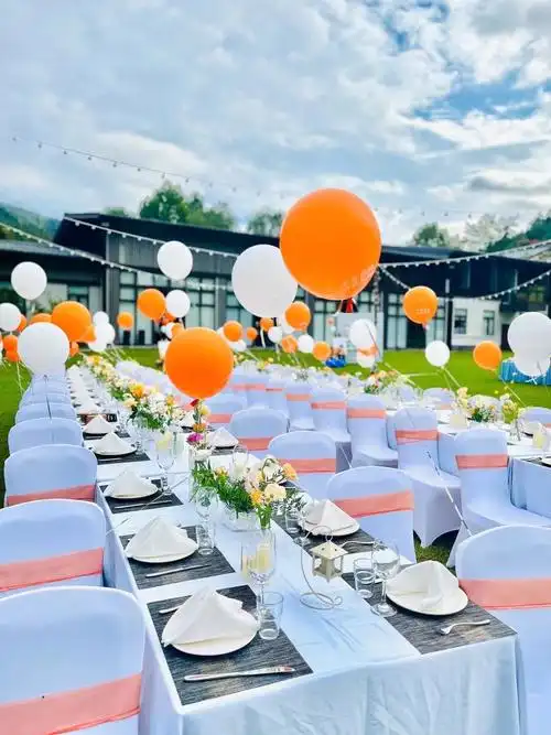 成都户外企业活动氛围感布置