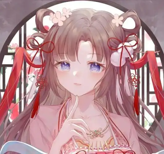 偏古风手绘女生头像