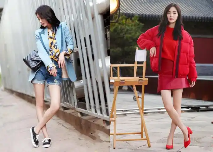 看到杨幂的腿,男人都要怀疑人生,网友:刘恺威可要看紧了!