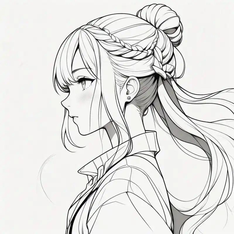 黑白二次元头像😎谁能拒绝!