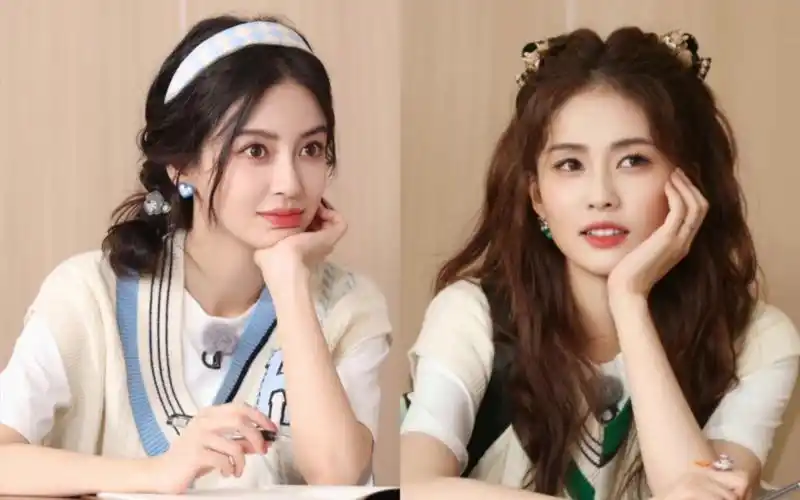 [杨颖×白鹿]杨枝甘露:好姐妹就要一起贴贴!