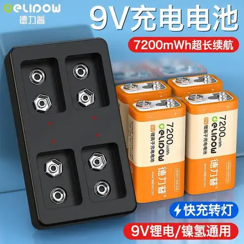 9伏充电锂电池排行榜