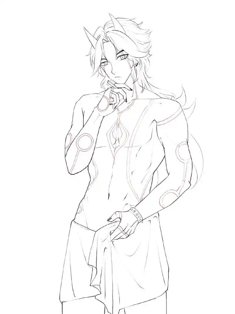 荒泷一斗 斗子哥的腹肌