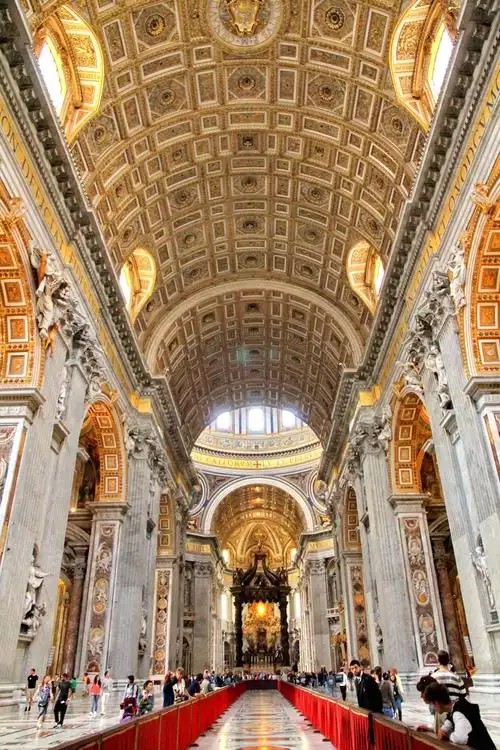 欧洲六国旅游记.5.梵蒂冈.圣彼得大教堂