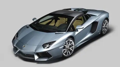 lamborghini兰博基尼aventador的敞篷跑车