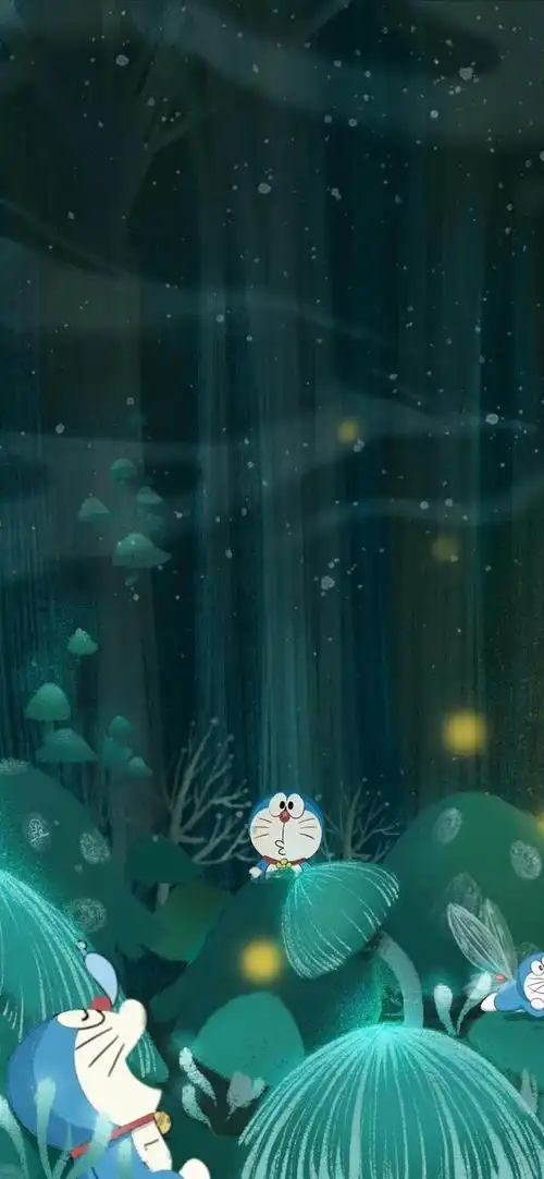 叮当猫壁纸可爱简约(叮当猫壁纸卡通壁纸)(1)