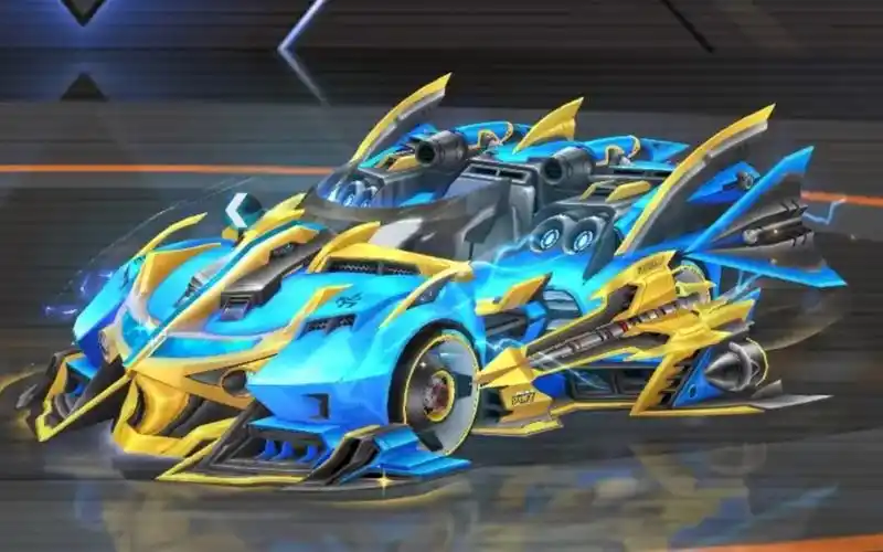 qq飞车s级赛车镇海之戟展示 试跑