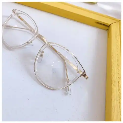 【精品好货】超轻透明眼镜框架女装饰韩版可爱素颜防蓝光辐射学生网红