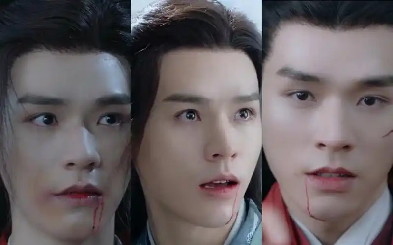 居然有人连吐血都这么美!