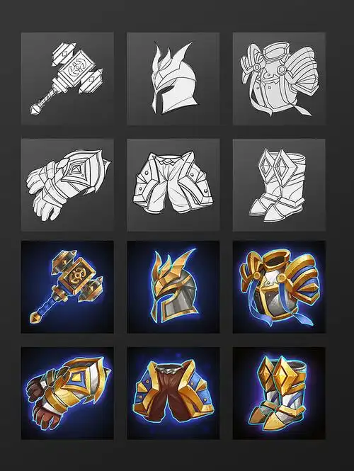 装备ui魔幻图标