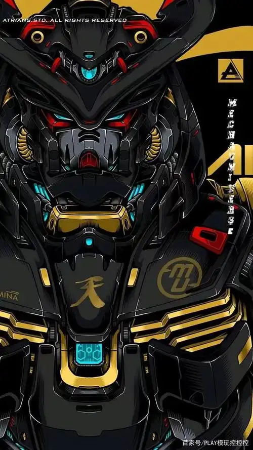 机动战士高达胸像插画壁纸合集,大家喜欢哪张?